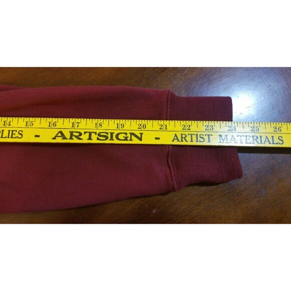 Mens USA Rugby Maroon Pullover Sweater Size XL - Picture 9 of 9